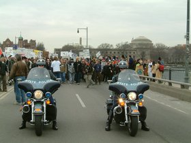anti war walkout
