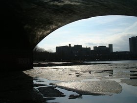 under the bridge