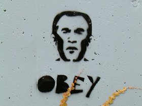 stencil bush obey