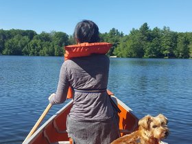 ../2017/07/30-0955-mount_william_pond-nora-dog-NH-casper.jpg